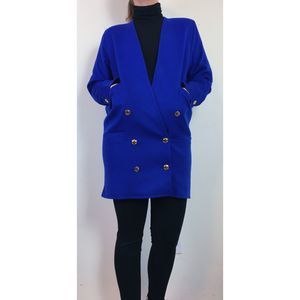 80s Vintage Amen Wardy Genny Italian Wool Blazer